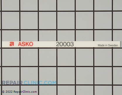 Name plate 20003 8055227-0 Main Product View