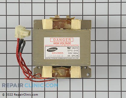 High Voltage Transformer WB27X10189 Main Product View