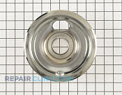 6 Inch Burner Drip Bowl - Part # 770169 Mfg Part # WB31T10010