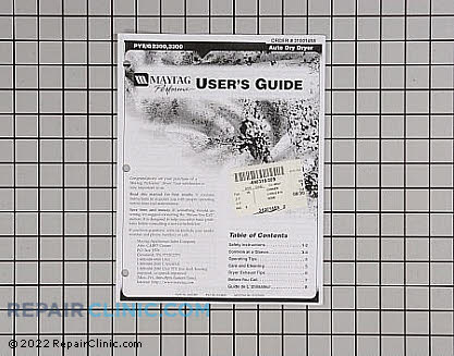 Manual, use & care (t 31001458 Main Product View