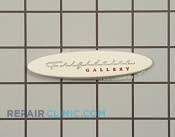 Name Plate - Part # 891613 Mfg Part # 240449701
