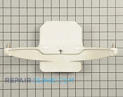 Bowl supprt w/pins (white) - Part # 905417 Mfg Part # 9703674