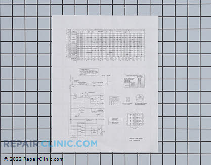 Wiring diagram elec 131854600 Main Product View