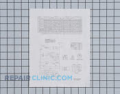 Wiring diagram elec - Part # 936520 Mfg Part # 131854600