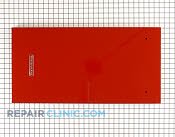 Panel, container front/handle (empire red/sst.) - Part # 960245 Mfg Part # 4396300