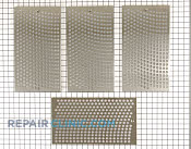 Grease filt 4/box - Part # 962947 Mfg Part # WB02X10888