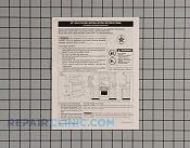 Instructions - Part # 1056038 Mfg Part # 316259328