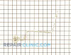 Surface Burner Orifice Holder 318221343 Alternate Product View