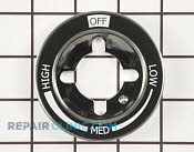 Knob Dial - Part # 1072454 Mfg Part # 74009631