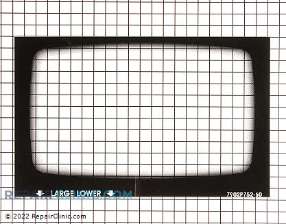 Oven Door Glass 74010042 Main Product View