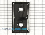 Pan aeration black - Part # 1086829 Mfg Part # WB32X10042