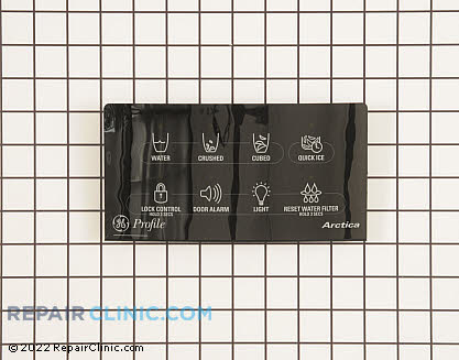 Dispenser Overlay (OEM)  WR55X10309