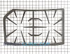 Burner Grate 488172 Alternate Product View
