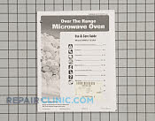 Owner's Manual - Part # 1130093 Mfg Part # 8112P273-60