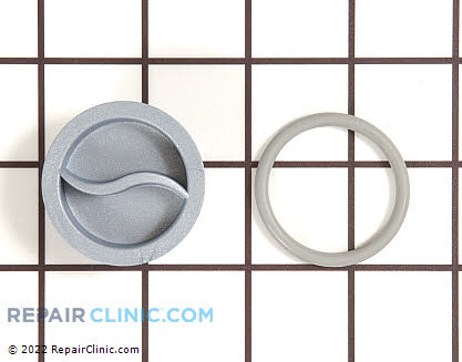 Rinse Aid Dispenser Cap WD12X10206 Main Product View