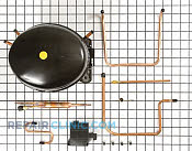 Compressor - Part # 1170526 Mfg Part # WR87X10111