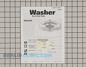 Manual, use & care  a - Part # 1184755 Mfg Part # 2206665
