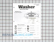 Manuals, Care Guides & Literature - Part # 1184759 Mfg Part # 2206669