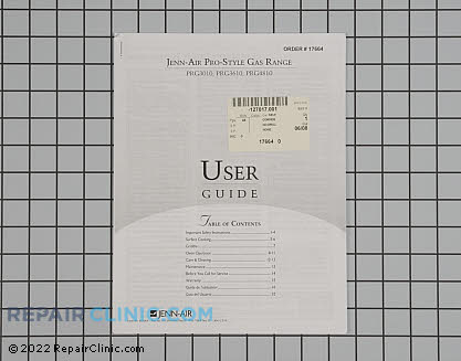 Owner's Manual 17664 Main Product View
