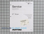Repair Manual - Part # 1184412 Mfg Part # 16025911