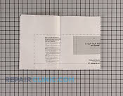 Manuals, Care Guides & Literature - Part # 1191773 Mfg Part # 316488502