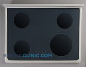 Glass Cooktop - Part # 1197191 Mfg Part # 316456216