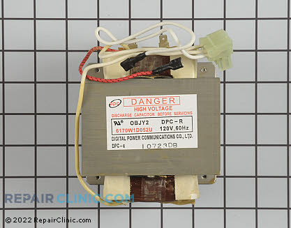 High Voltage Transformer WB27X10929 Main Product View