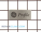 Nameplate - Part # 1265634 Mfg Part # WR04X10161