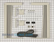 Window Side Curtain and Frame - Part # 1298161 Mfg Part # 3127AR3403X
