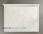 Glass Cooktop - Part # 1941705 Mfg Part # 3301W0N002N