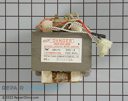 High Voltage Transformer 6170W1D119E Main Product View