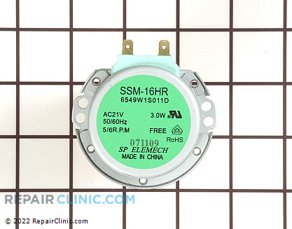 Synchronous Motor 6549W1S017B Main Product View