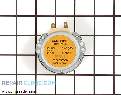 Turntable Motor 6549W1S013K Main Product View