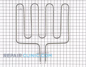 Broil Element - Part # 1380312 Mfg Part # 318255806