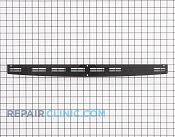 Trim,door ,black ,upper - Part # 1380780 Mfg Part # 318901601