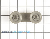 Dishrack Roller Assembly - Part # 1446833 Mfg Part # W10078083
