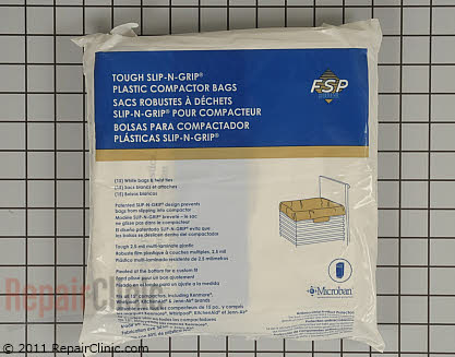 Trash Compactor Bags W10165295BU Main Product View
