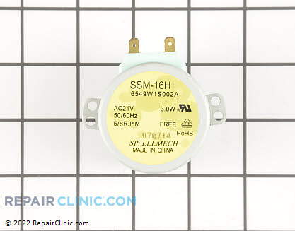 Turntable Motor W10207572 Main Product View
