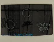 Glass Cooktop - Part # 1470587 Mfg Part # W10141002