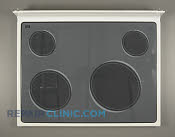 Glass Cooktop - Part # 1543872 Mfg Part # 5706X571-81
