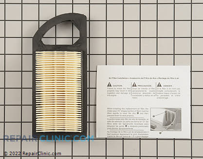 Air Filter, Briggs & Stratton Genuine OEM  797007