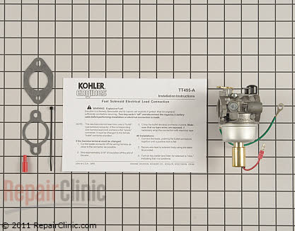Carburetor, Kohler Engines Genuine OEM  12 853 93-S