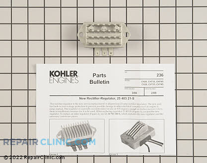 Voltage Regulator 25 403 21-S Main Product View