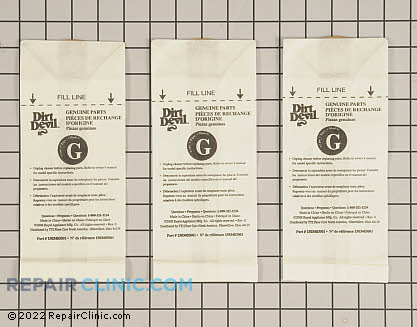 Vacuum Bag 3010347001 Main Product View