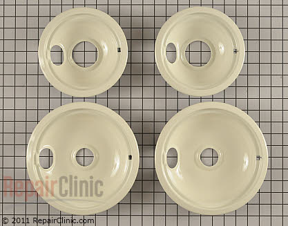 Burner Drip Bowl kit W10288050 Main Product View