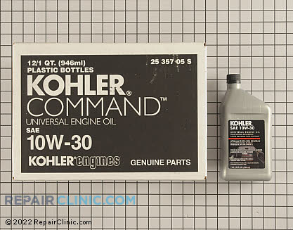 Kohler Command Engine Oil 25 357 05-S Main Product View