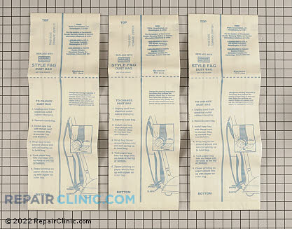 Vacuum Bag 52320C Main Product View