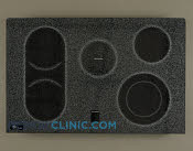 Cooktop - Part # 911860 Mfg Part # WB61T10090