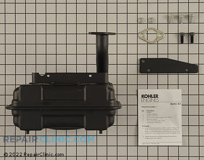 Muffler 20 786 02-S Main Product View