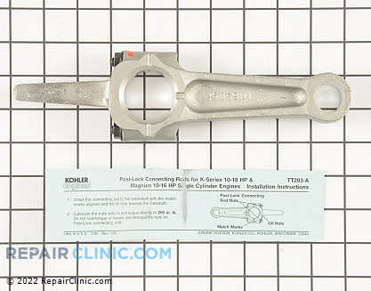 Connecting Rod, Kohler Engines Genuine OEM  45 067 24-S
